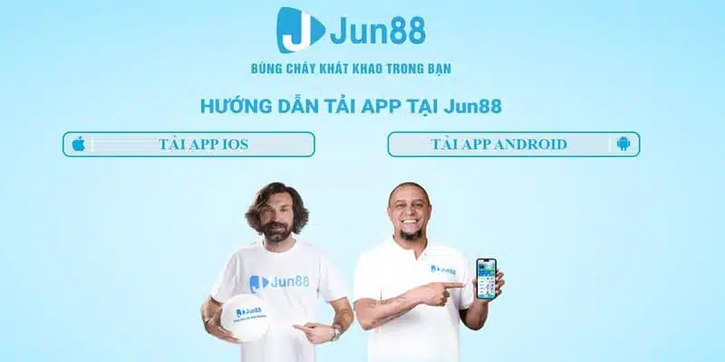 Tải ứng dụng Jun88 về máy sử dụng hệ điều hành IOS